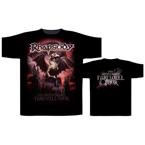 Rhapsody 20th Anniversary Shirt [Size: S]