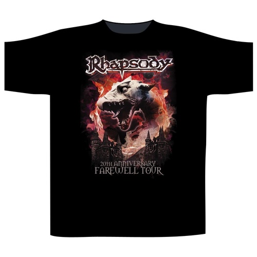 Rhapsody Dragon Head Shirt [Size: L]