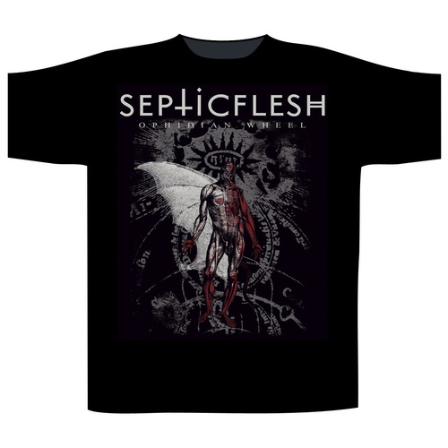 Septic Flesh Ophidian Wheel Shirt [Size: S]