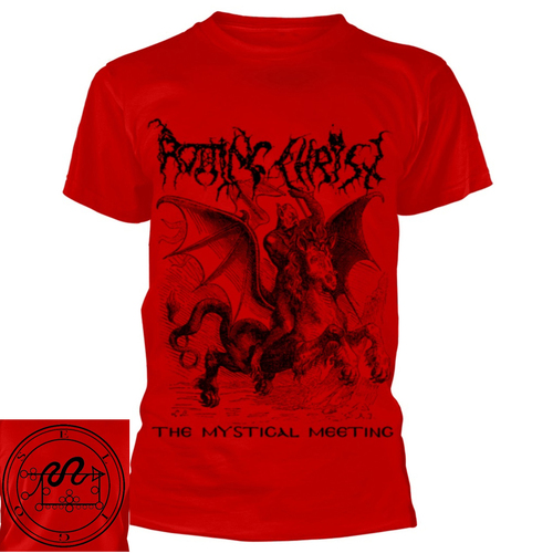 Rotting Christ The Mystical Meeting Red Shirt [Size: S]