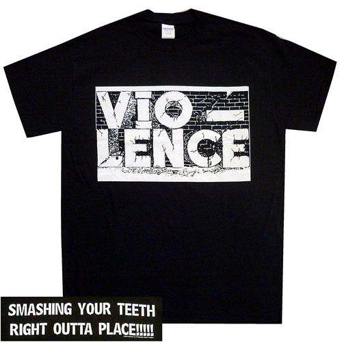Vio-lence Smashing Your Teeth Shirt [Size: XL]
