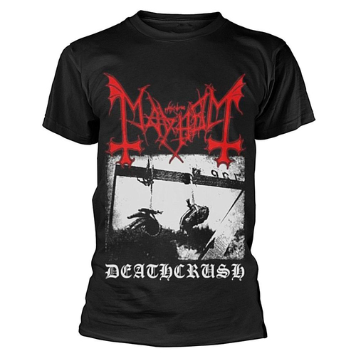 Mayhem Deathcrush Black Shirt [Size: L]
