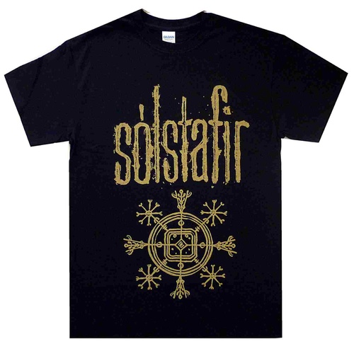 Solstafir Gold Logo Symbol Shirt [Size: XL]