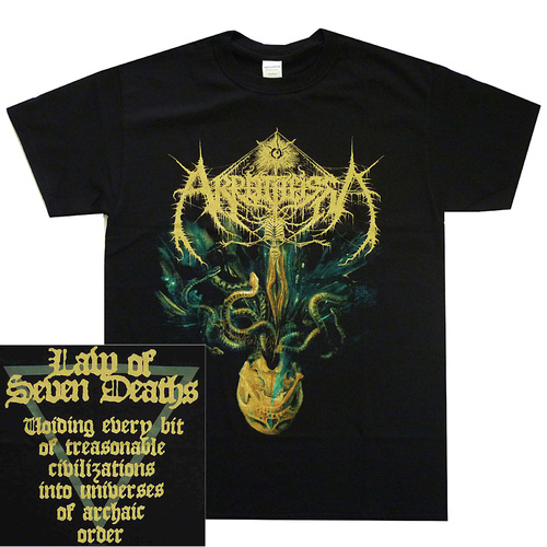 Akrotheism Law Of Seven Deaths Shirt [Size: S]