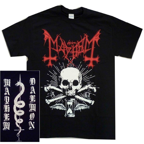 Mayhem Alpha Omega Daemon Shirt [Size: XL]