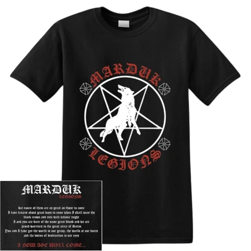 Marduk Legions Pentagram Shirt [Size: S]