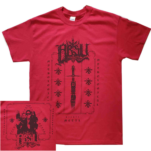 Absu Mythological Red Shirt [Size: L]