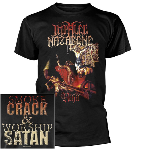 Impaled Nazarene Nihil Black T-Shirt [Size: S]