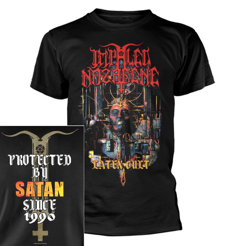 Impaled Nazarene Latex Cult Black T-Shirt [Size: S]