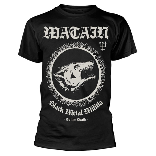 Watain Black Metal Militia T-Shirt [Size: S]