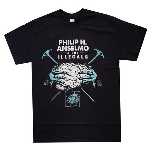 Phil Anselmo & The Illegals Brain Shirt [Size: M]