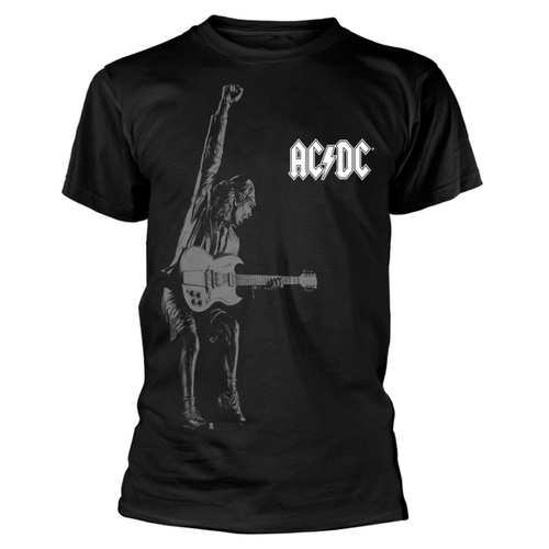 AC/DC Angus Watermark Black T-Shirt [Size: S]