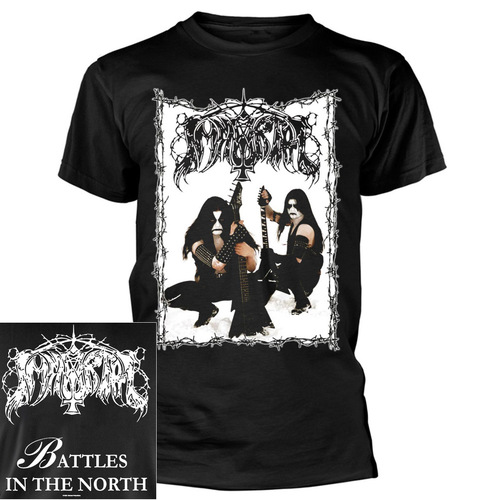 Immortal Battles In The North Photo T-Shirt [Size: XXL]