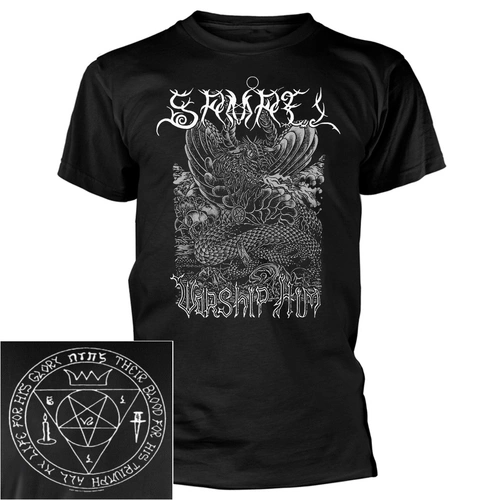 Samael Worship Him Shirt [Size: 2XL]