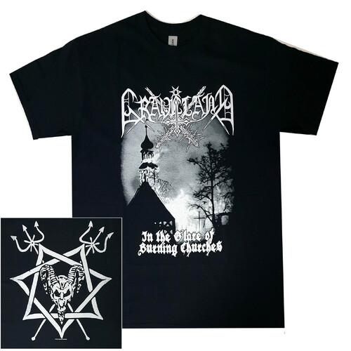 Graveland In The Glare Of Burning Churches Shirt [Size: S]