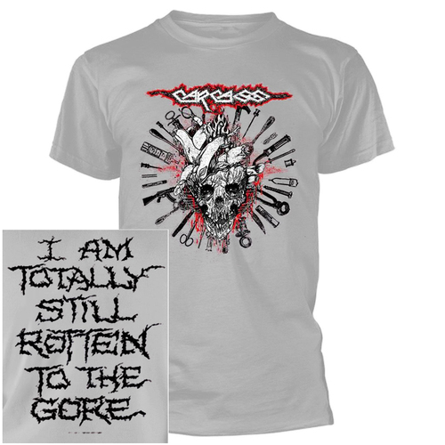 Carcass Still Rotten To The Gore Grey Shirt [Size: XL]