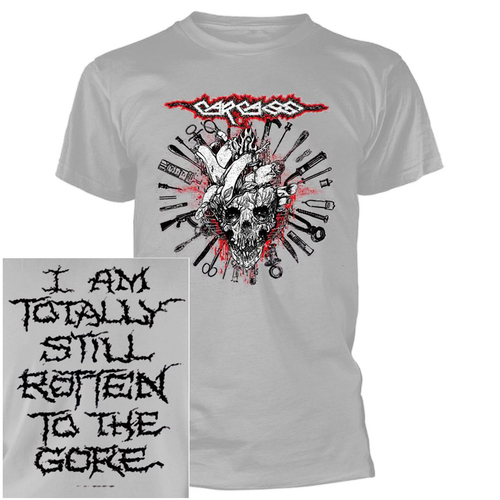 Carcass Still Rotten To The Gore Grey Shirt [Size: M]