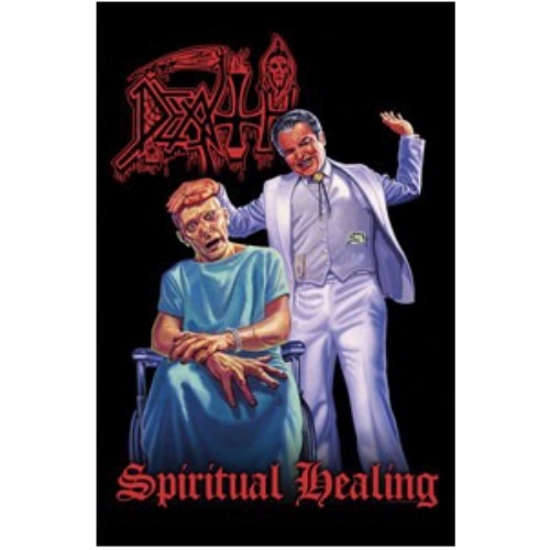Death Spiritual Healing Poster Flag
