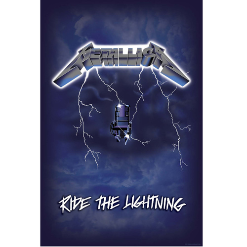 Metallica Ride The Lightning Premium Flag