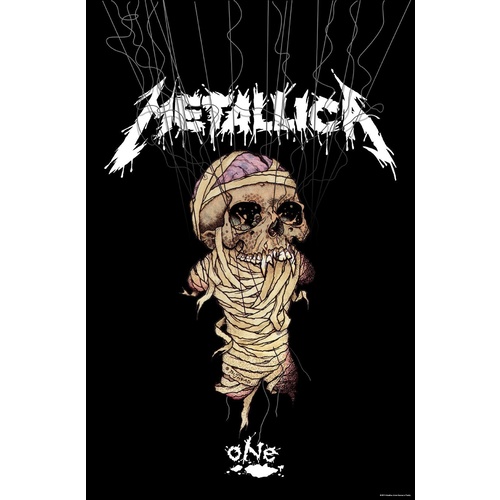 Metallica One Premium Fabric Poster Flag