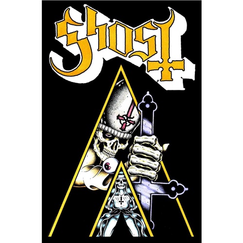 Ghost Clockwork Ghost Poster Flag