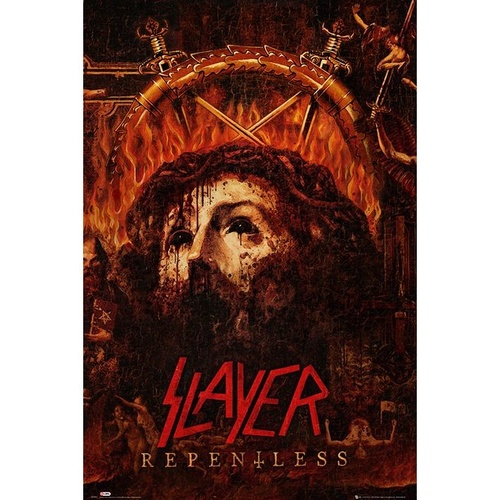 Slayer Repentless Poster Flag