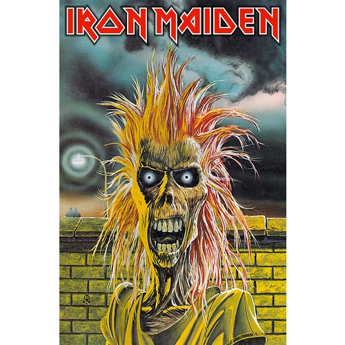 Iron Maiden Debut Album Premium Poster Flag