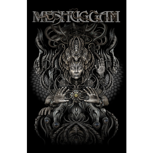Meshuggah Musical Deviance Fabric Poster Flag