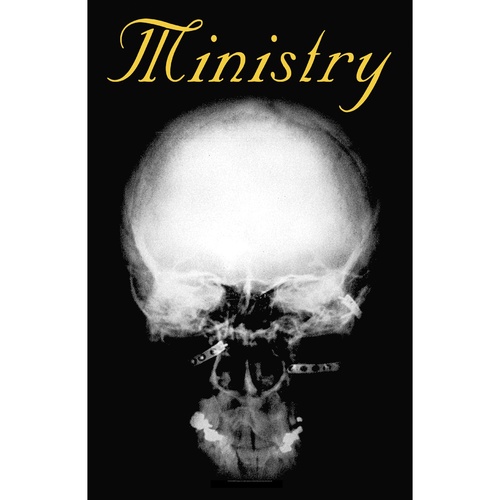 Ministry The Mind Is A Terrible Thing To Taste Poster Flag