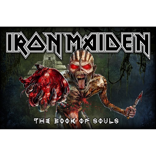 Iron Maiden Book Of Souls Poster Flag