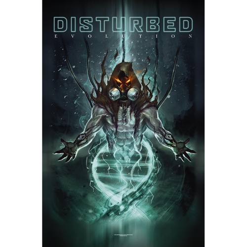 Disturbed Evolution Poster Flag