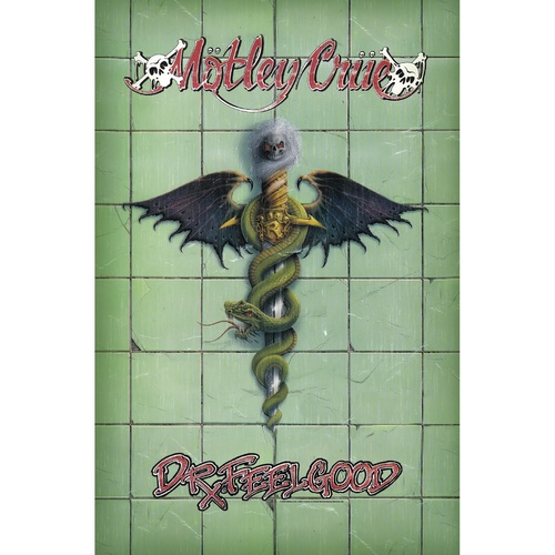 Motley Crue Dr Feelgood Album Poster Flag
