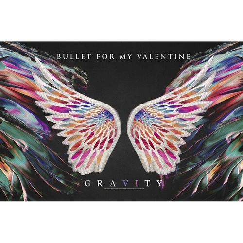 Bullet For My Valentine Gravity Fabric Poster Flag