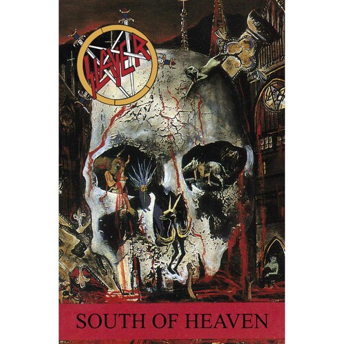 Slayer South Of Heaven Poster Flag