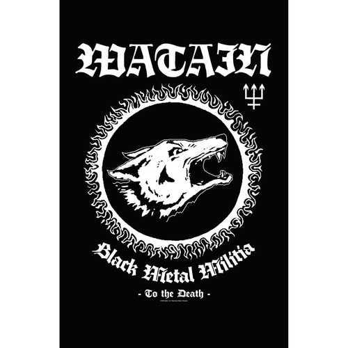 Watain Black Metal Militia Poster Flag