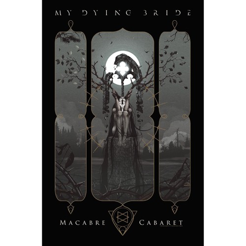 My Dying Bride Macabre Cabaret Poster Flag