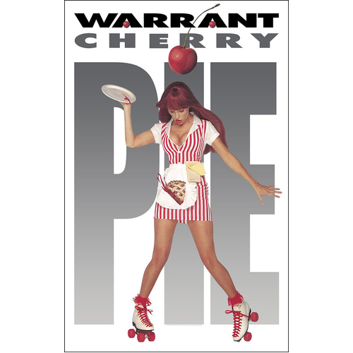 Warrant Cherry Pie Poster Flag