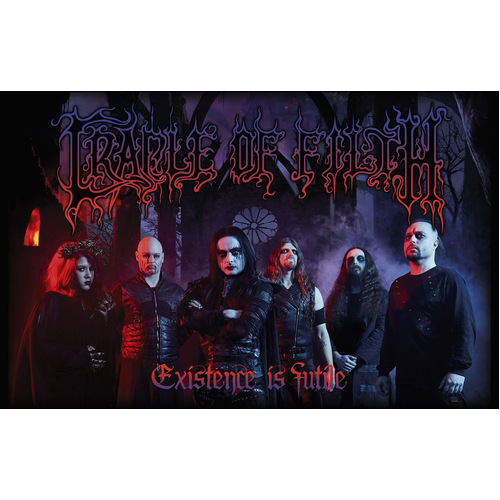 Cradle Of Filth Existence Is Futile Poster Flag