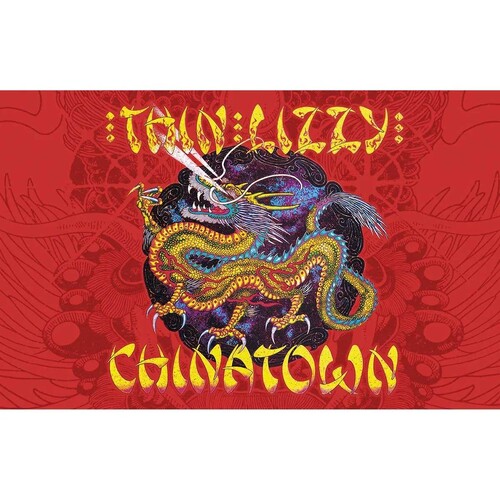 Thin Lizzy Chinatown Poster Flag
