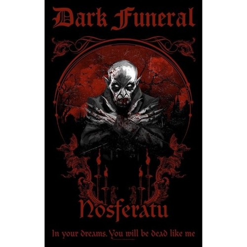 Dark Funeral Nosferatu Poster Flag