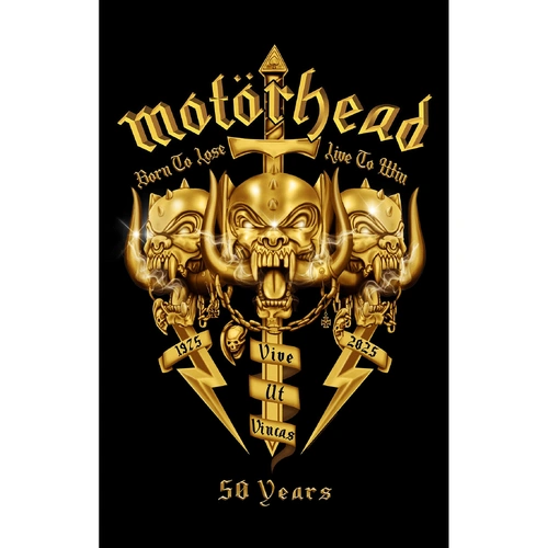 Motorhead Core 50th Poster Flag