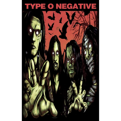 Type O Negative Halloween Poster Flag