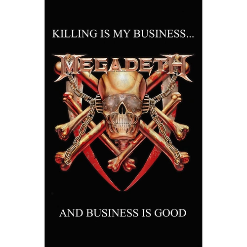 Megadeth Killing Is My Business Poster Flag