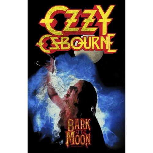 Ozzy Osbourne Bark At The Moon Poster Flag
