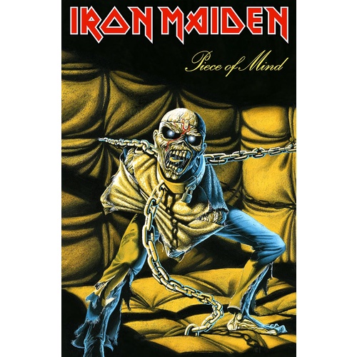 Iron Maiden Piece Of Mind Premium Poster Flag