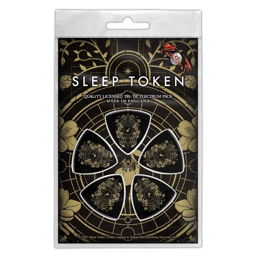 Sleep Token Even In Arcadia Crest Tri Tip Guitar Pick 5 Pack