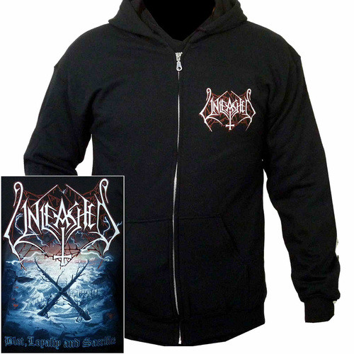 Unleashed Blot, Loyalty & Sacrifice Zip Hoodie [Size: M]
