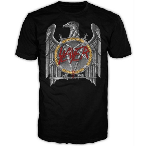 Slayer Eagle Shirt Distressed B Stock [Size: M]