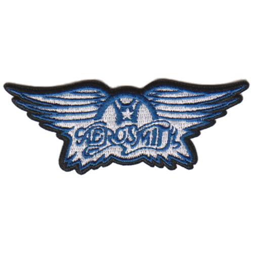 Aerosmith Wings Blue Patch