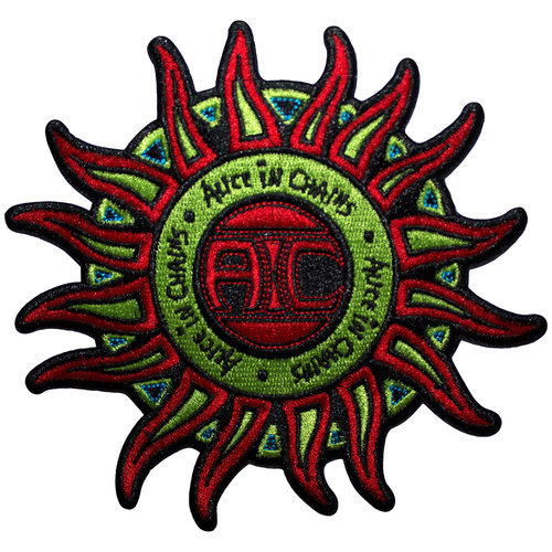Alice In Chains Sun Logo Colour Large Size Patch